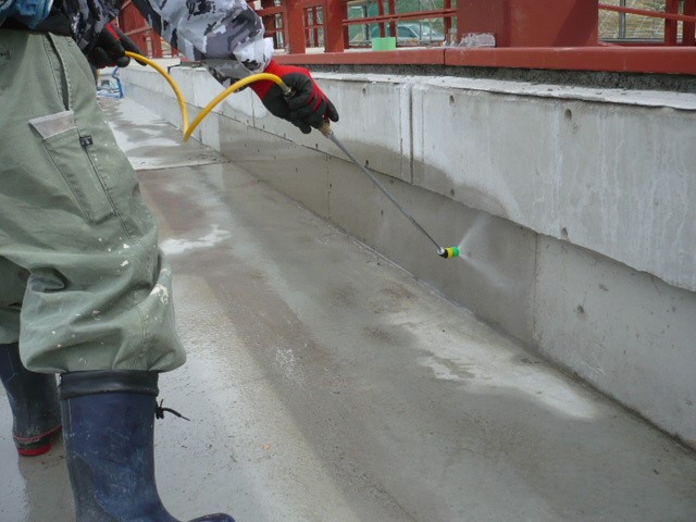 止水工事の施工写真